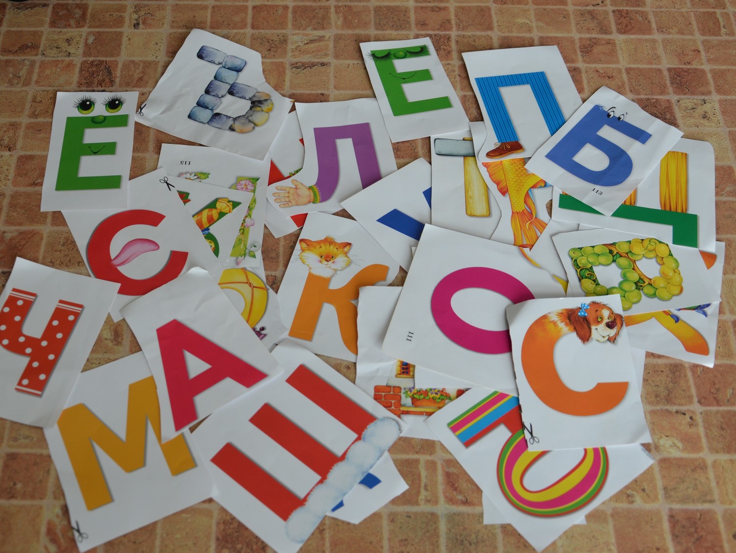 как выучить буквы с ребенком